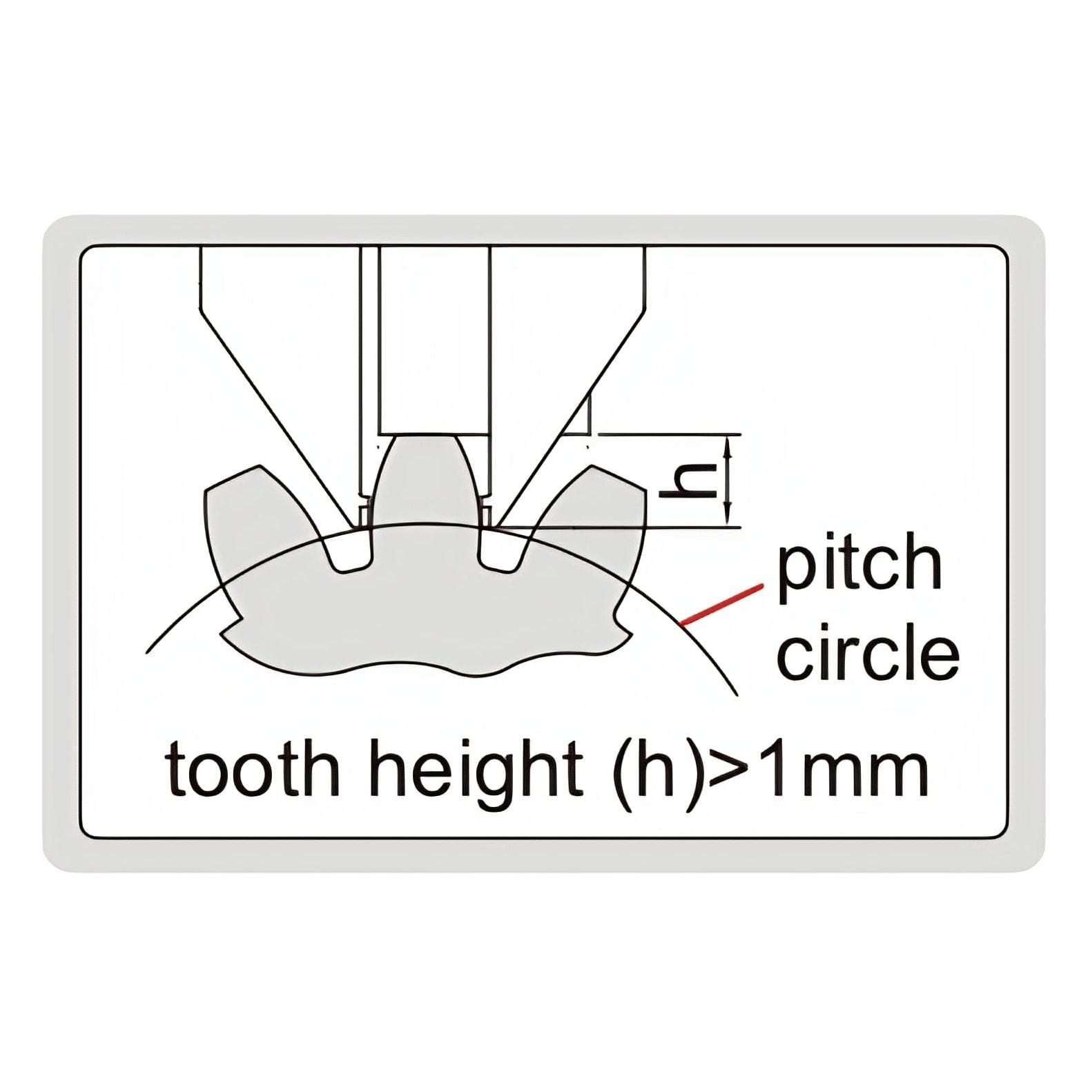 INSIZE Measuring Equipment Insize Gear Tooth Vernier Caliper Range Series 1281-M26A