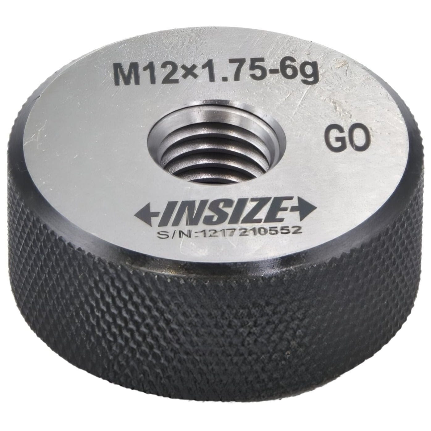 INSIZE Measuring Equipment Insize GO Thread Ring Gauge M12X1.75 Series 4120-12