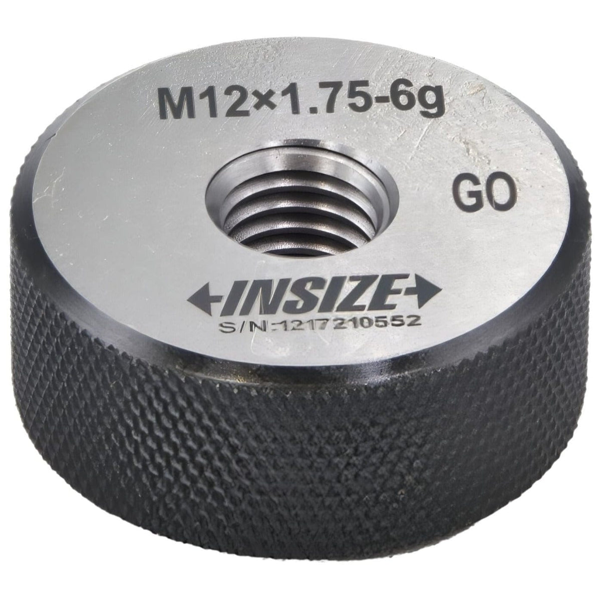 INSIZE Measuring Equipment Insize GO Thread Ring Gauge M12X1.75 Series 4120-12