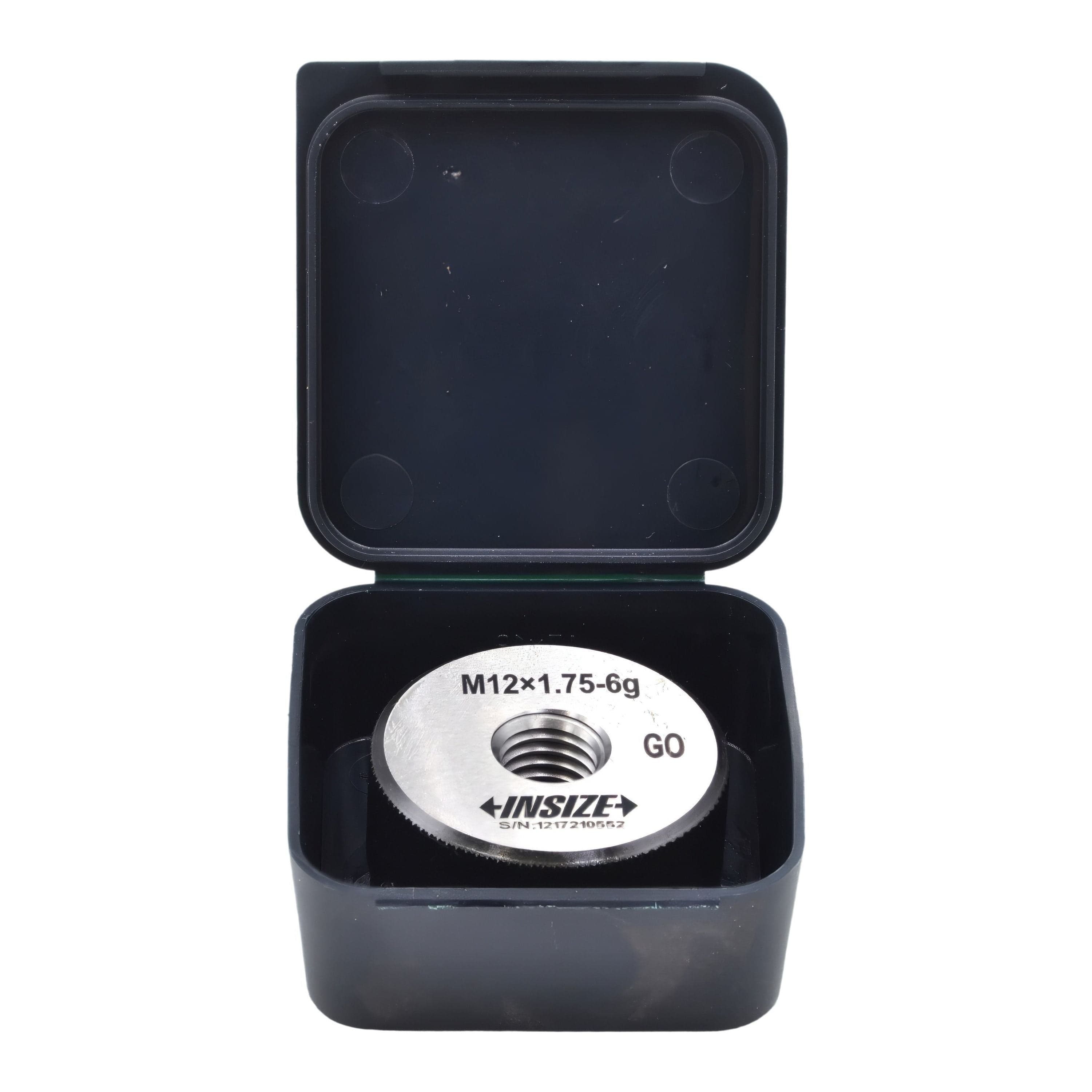 INSIZE Measuring Equipment Insize GO Thread Ring Gauge M12X1.75 Series 4120-12