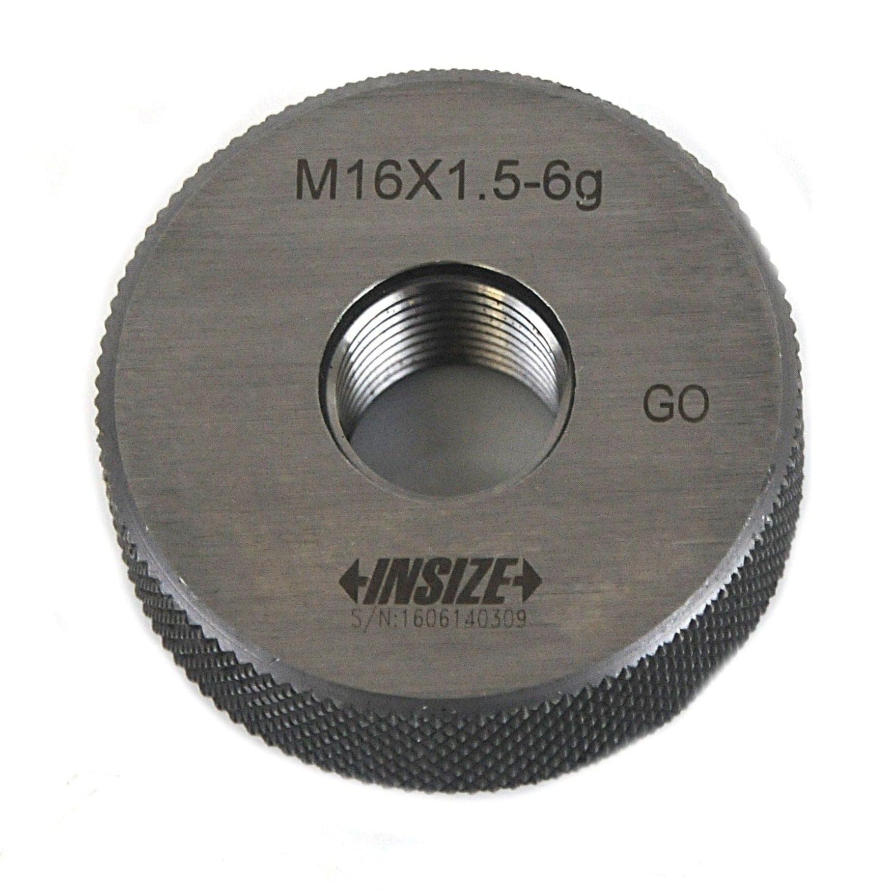 INSIZE Measuring Equipment Insize GO Thread Ring Gauge M16X1.5 Series 4129-16R