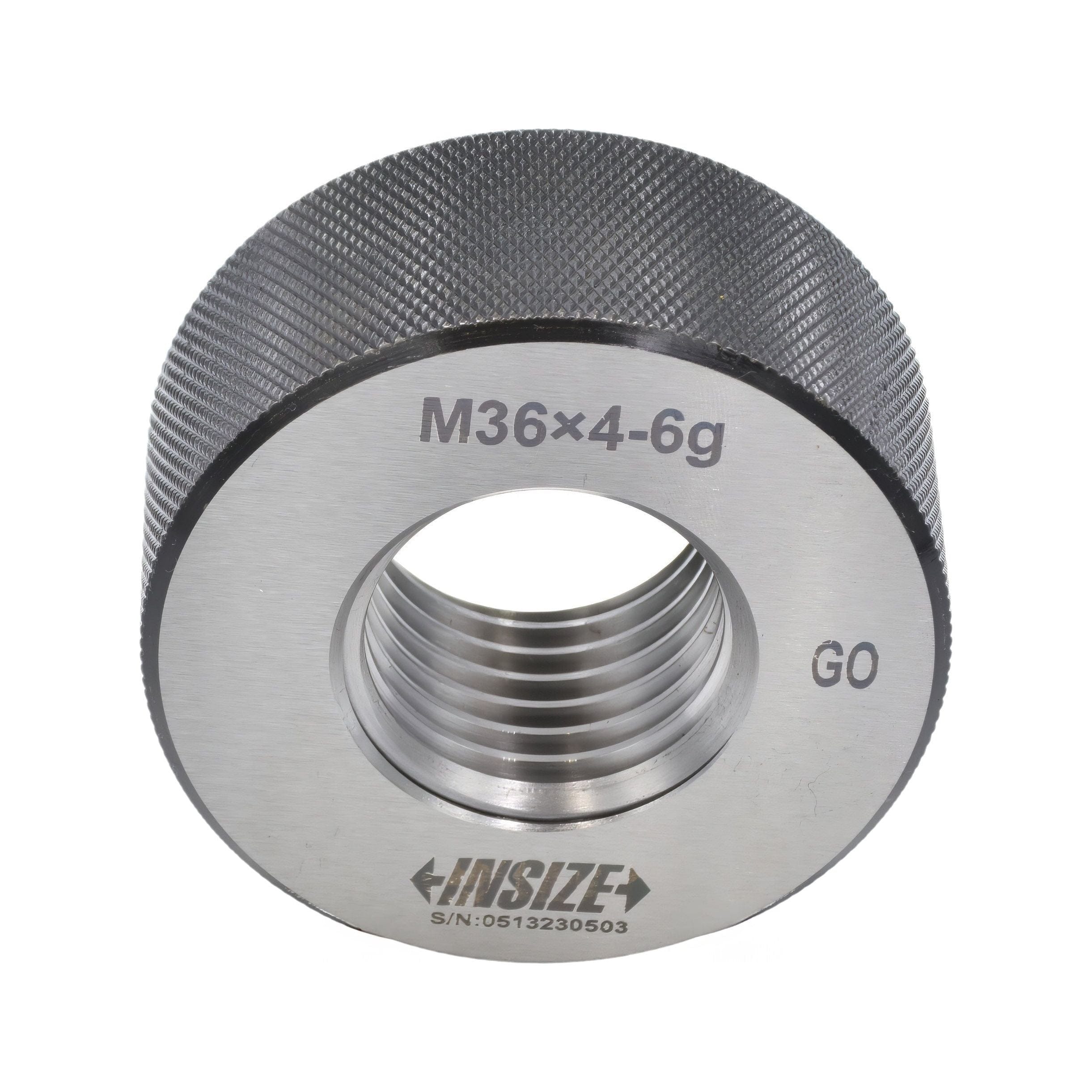 INSIZE Measuring Equipment Insize GO Thread Ring Gauge M36X4 Series 4120-36