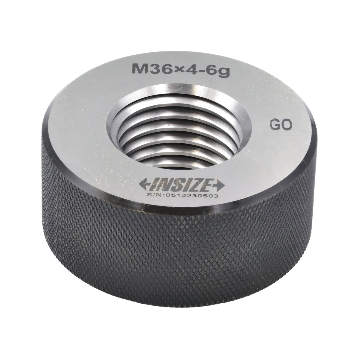 INSIZE Measuring Equipment Insize GO Thread Ring Gauge M36X4 Series 4120-36