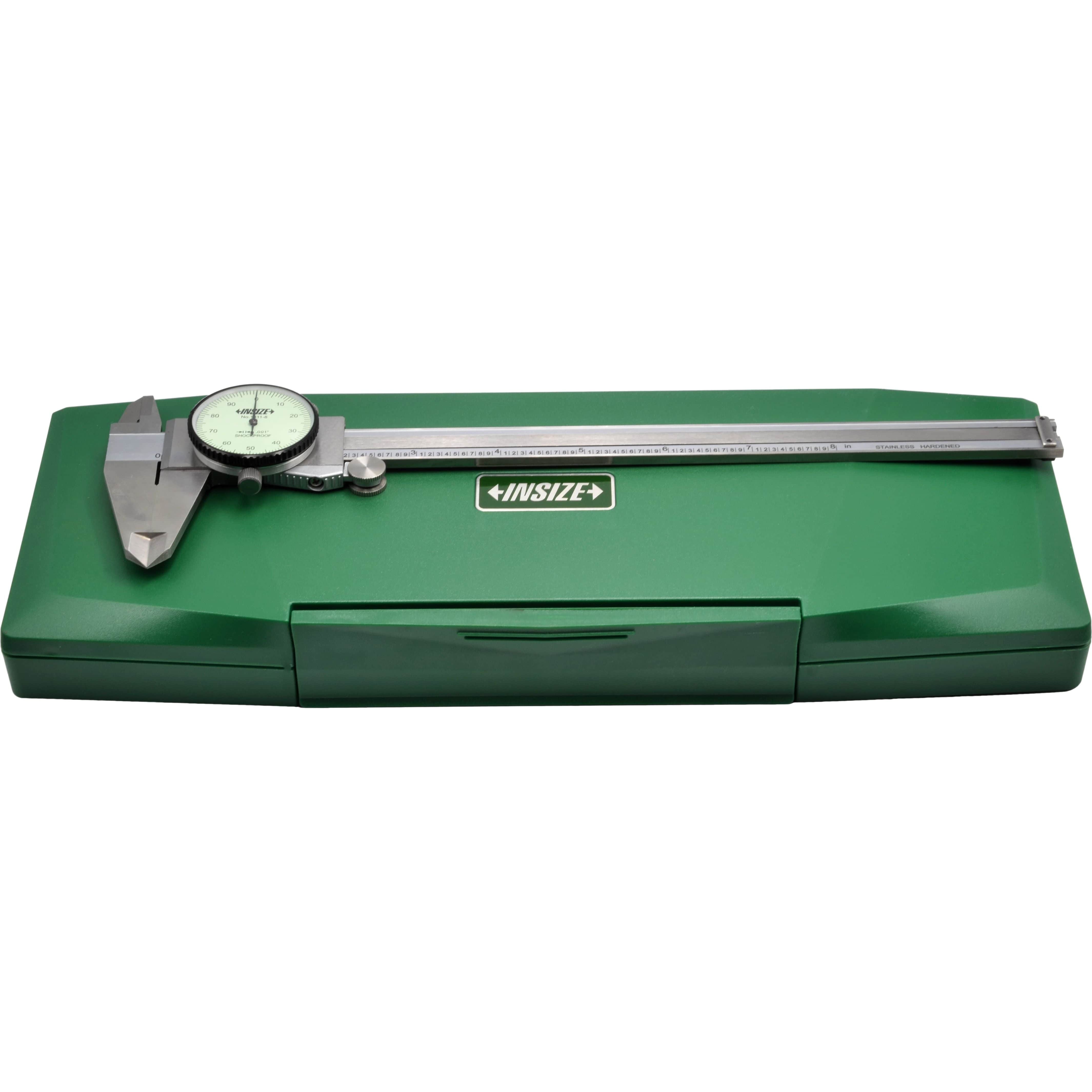 INSIZE Measuring Equipment INSIZE Imperial Dial Caliper  0-8" Range Series 1311-8
