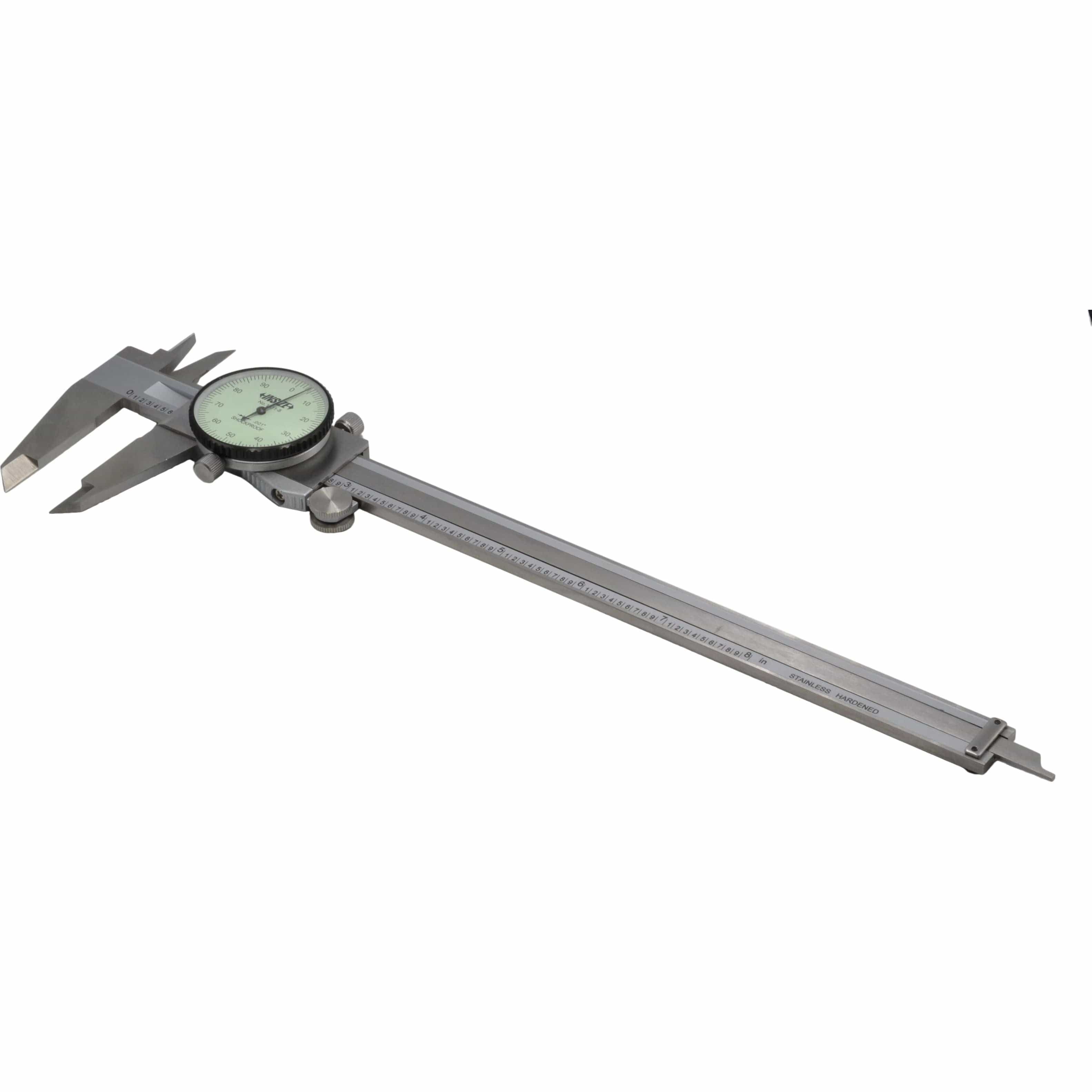 INSIZE Measuring Equipment INSIZE Imperial Dial Caliper  0-8" Range Series 1311-8