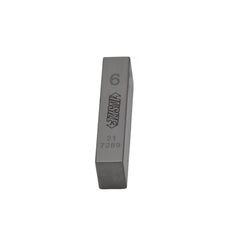 INSIZE MEASURING EQUIPMENT Insize Individual Steel Gauge Block 6mm Grade 2 Series 4101-C6