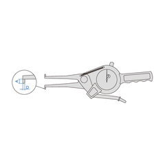 INSIZE Measuring Equipment Insize Internal Dial Caliper Gauge 15-35mm Range Series 2321-AL35