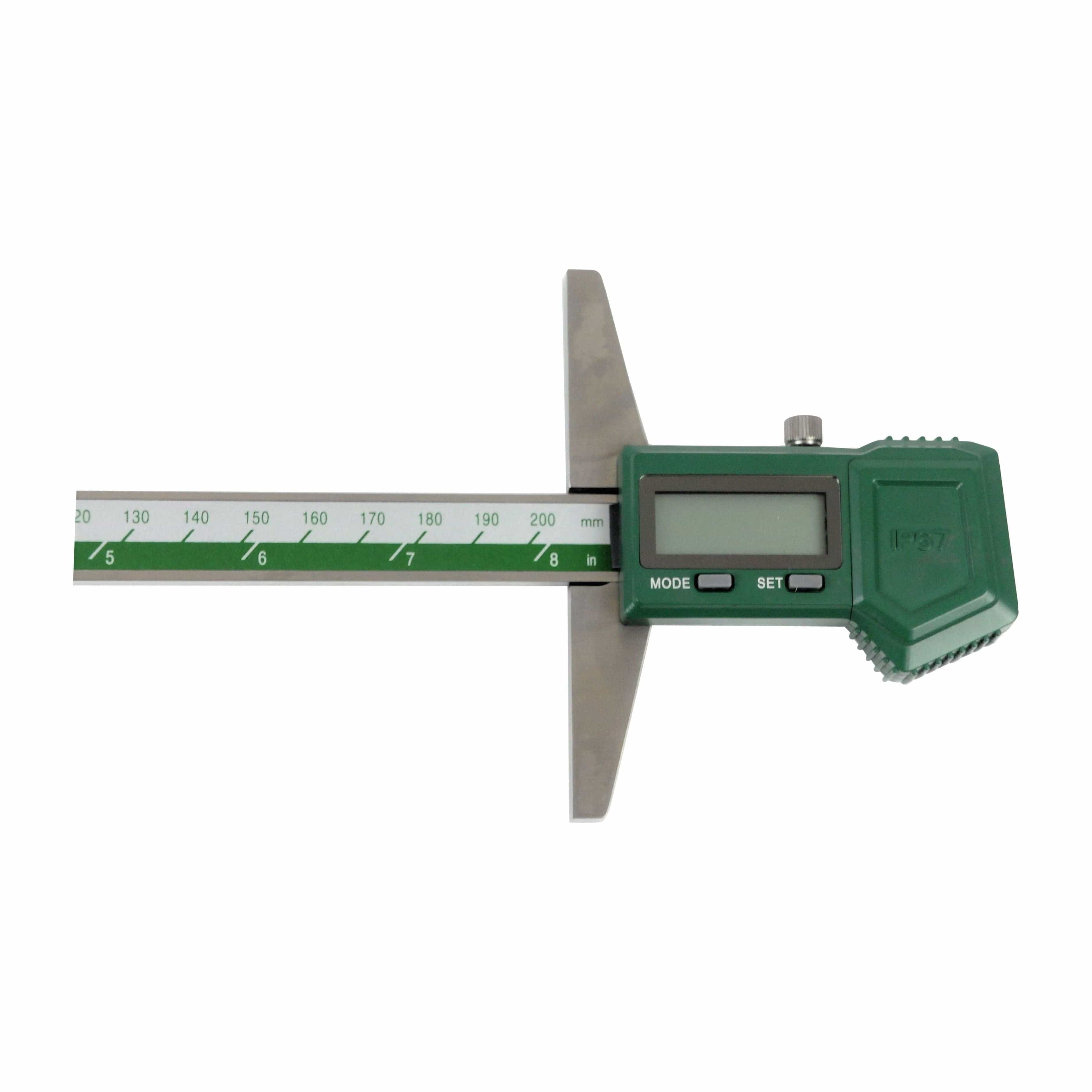 INSIZE Measuring Equipment Insize IP67 Digital Depth Gauge 0-200mm / 0-8" Range Series 1149-200