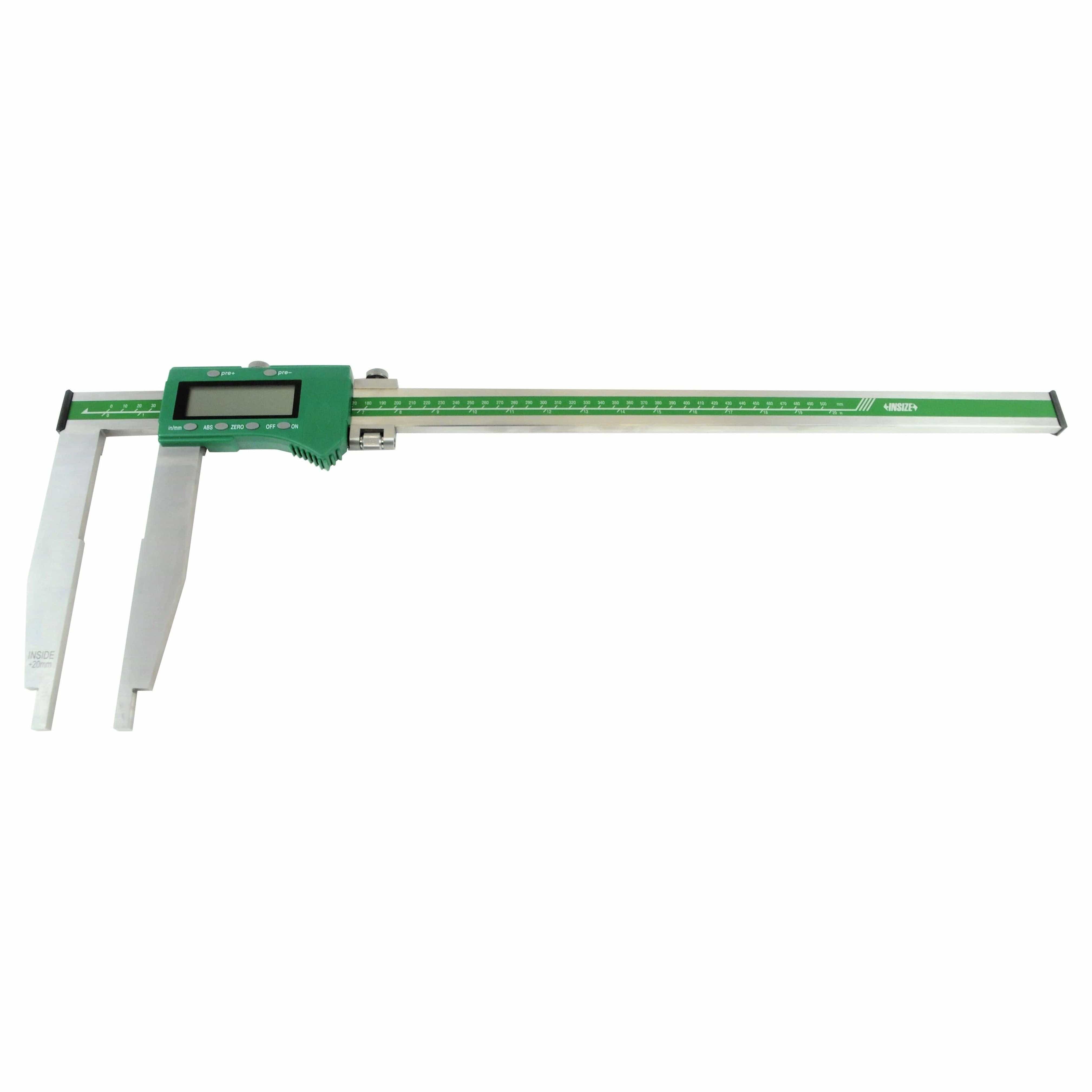 INSIZE Measuring Equipment Insize Long Jaw Digital Caliper  0-500mm / 0-20" Range Series 1106-503