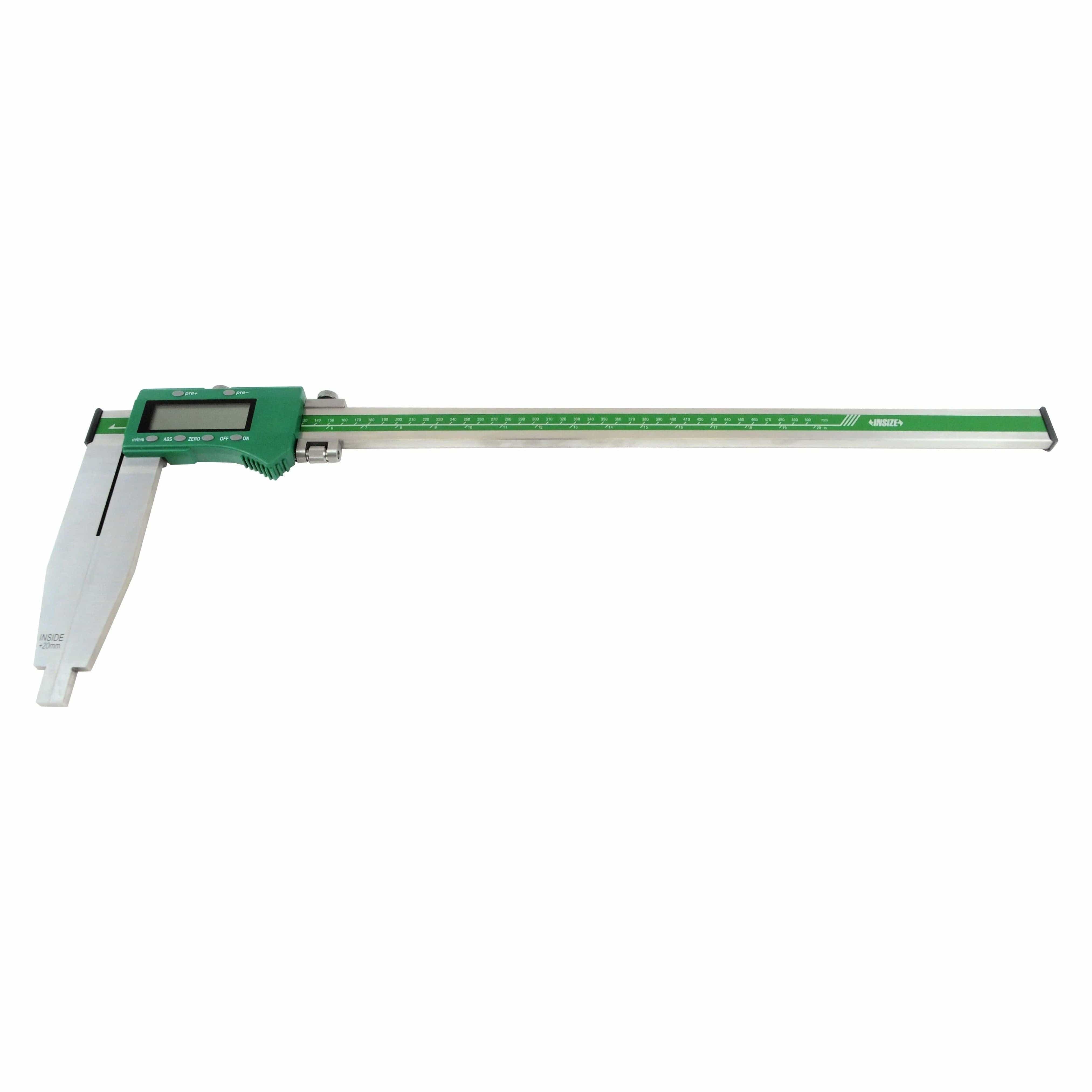 INSIZE Measuring Equipment Insize Long Jaw Digital Caliper  0-500mm / 0-20" Range Series 1106-503