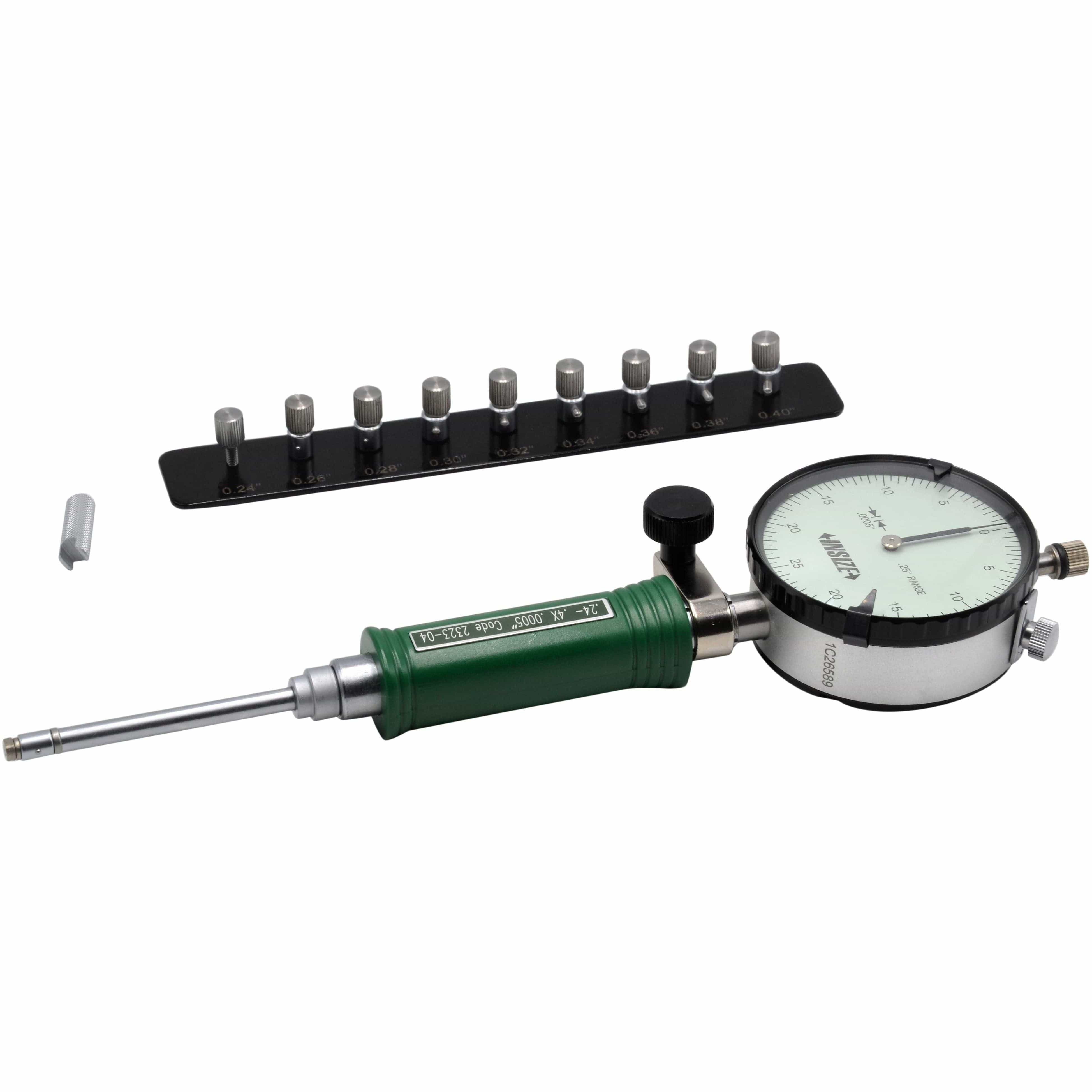 INSIZE Measuring Equipment Insize Mechanical Bore Gauge 0.24-0.4" Range Series 2323-04