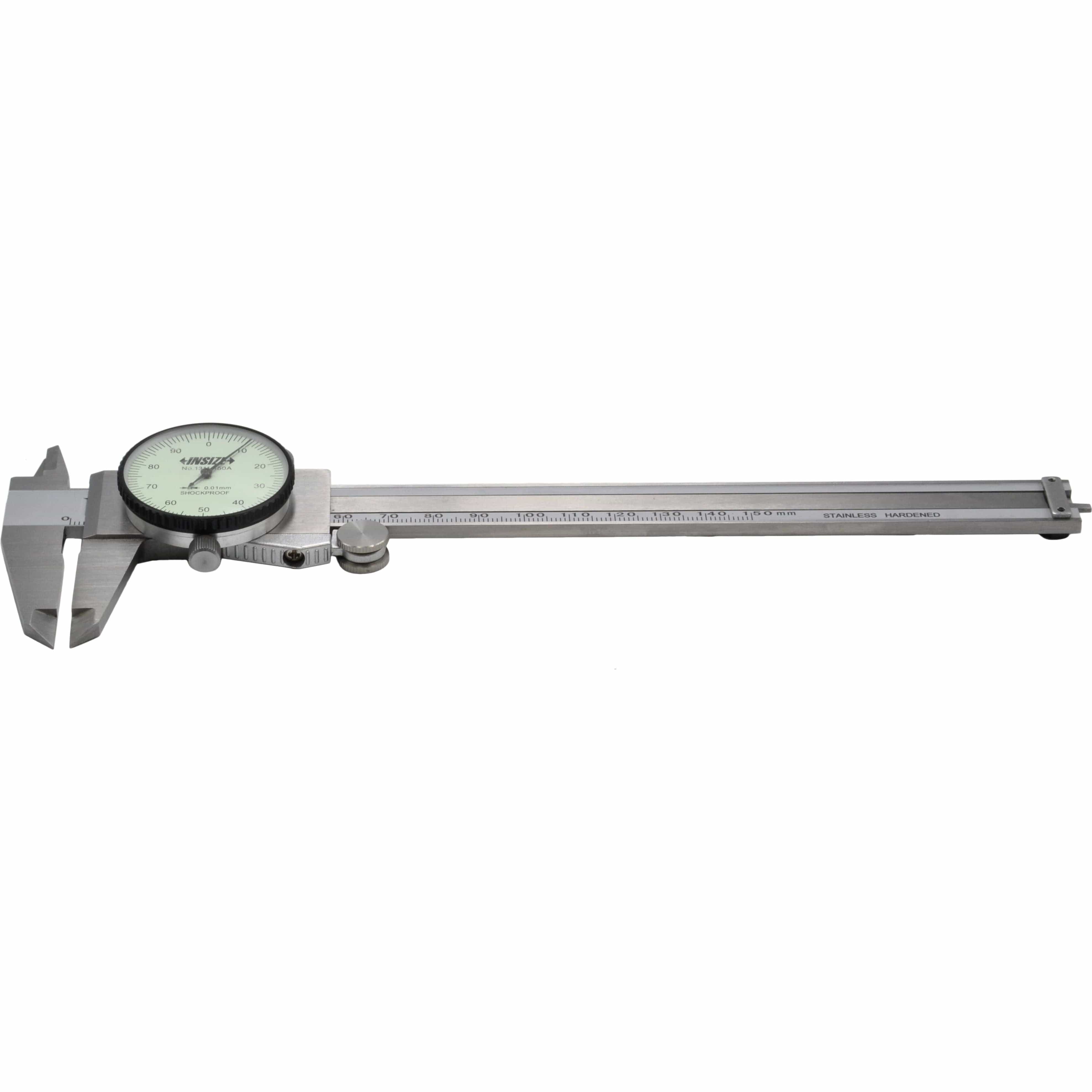 INSIZE Measuring Equipment INSIZE Metric Dial Caliper  0-200mm Range Series 1311-200A