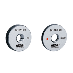 INSIZE Measuring Equipment Insize Metric Fine Thread Ring Gage M10 × 1 mm Class 6g GO Ring Gage Series 4129-10P