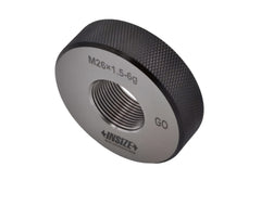 INSIZE MEASURING EQUIPMENT Insize Metric Fine Thread Ring Gauge GO M26 x 1.5 Class 6g Series 4129-26R