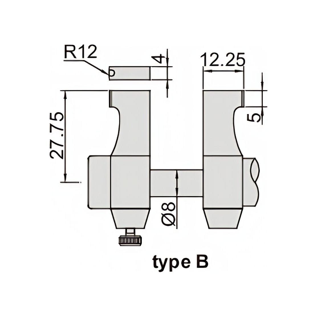 INSIZE Measuring Equipment Insize Metric Inside Micrometer 25-50mm Range Series 3220-50