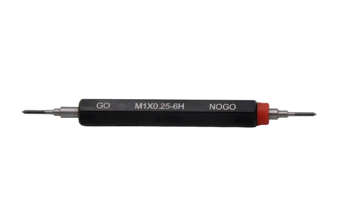 INSIZE MEASURING EQUIPMENT Insize Metric Thread Plug Gauge GO & NOGO M1 x 0.25 Class 6H Series 4130-1
