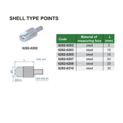 INSIZE Measuring Equipment Insize Shell Type Point 10mm Range Series 6282-0203