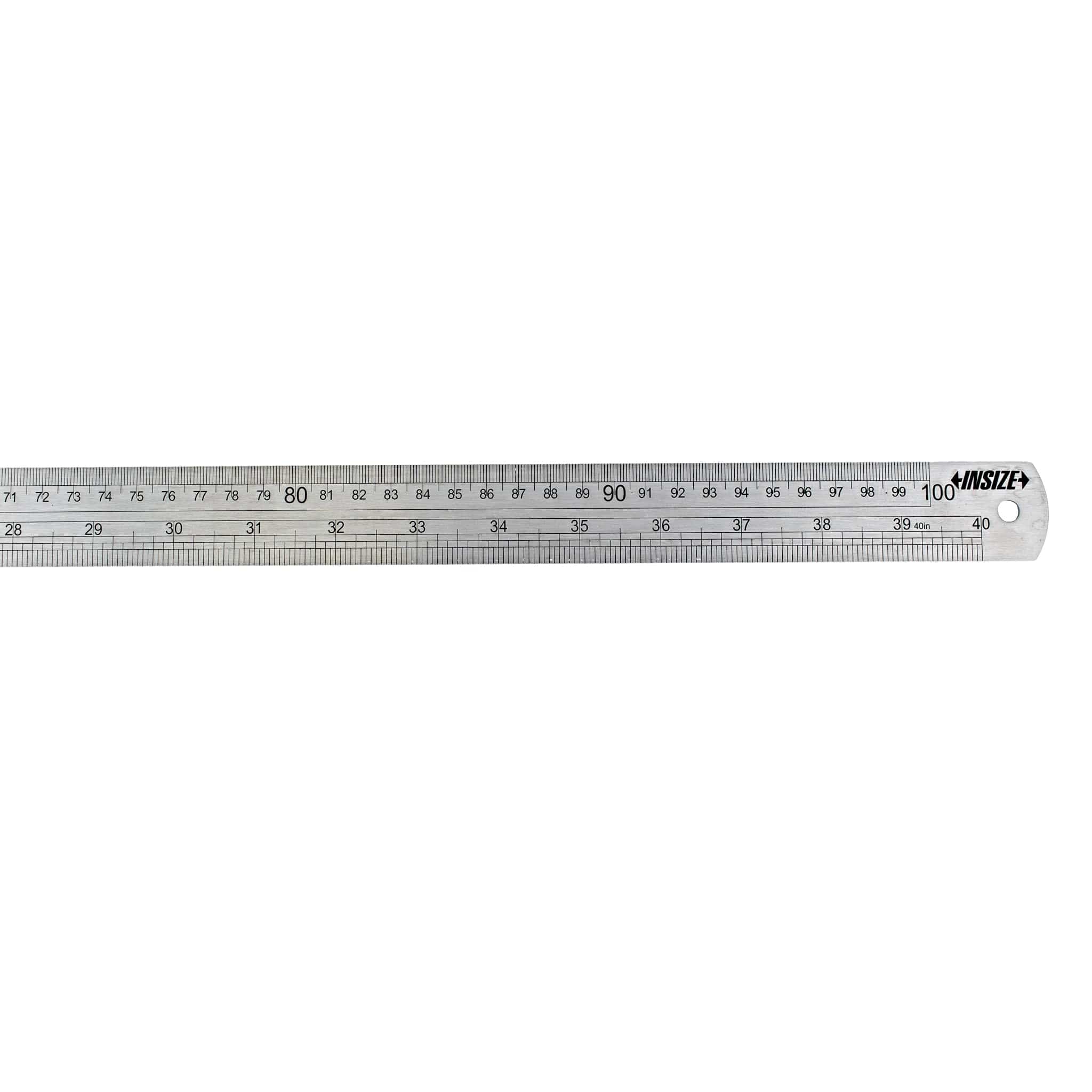 INSIZE Measuring Equipment Insize Stainless Steel Ruler 1000mm/40" Range Series 7110-1000