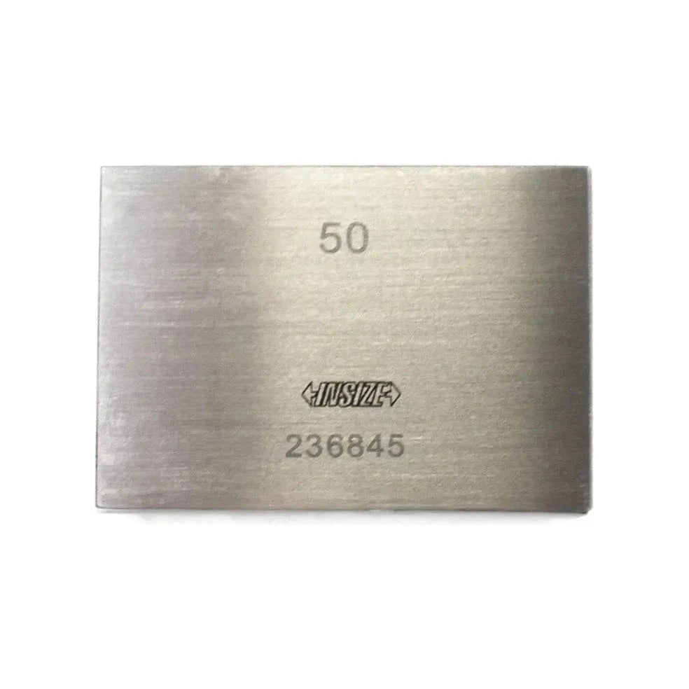 INSIZE MEASURING EQUIPMENT Insize Steel Gauge Block 50mm Series 4101-A50