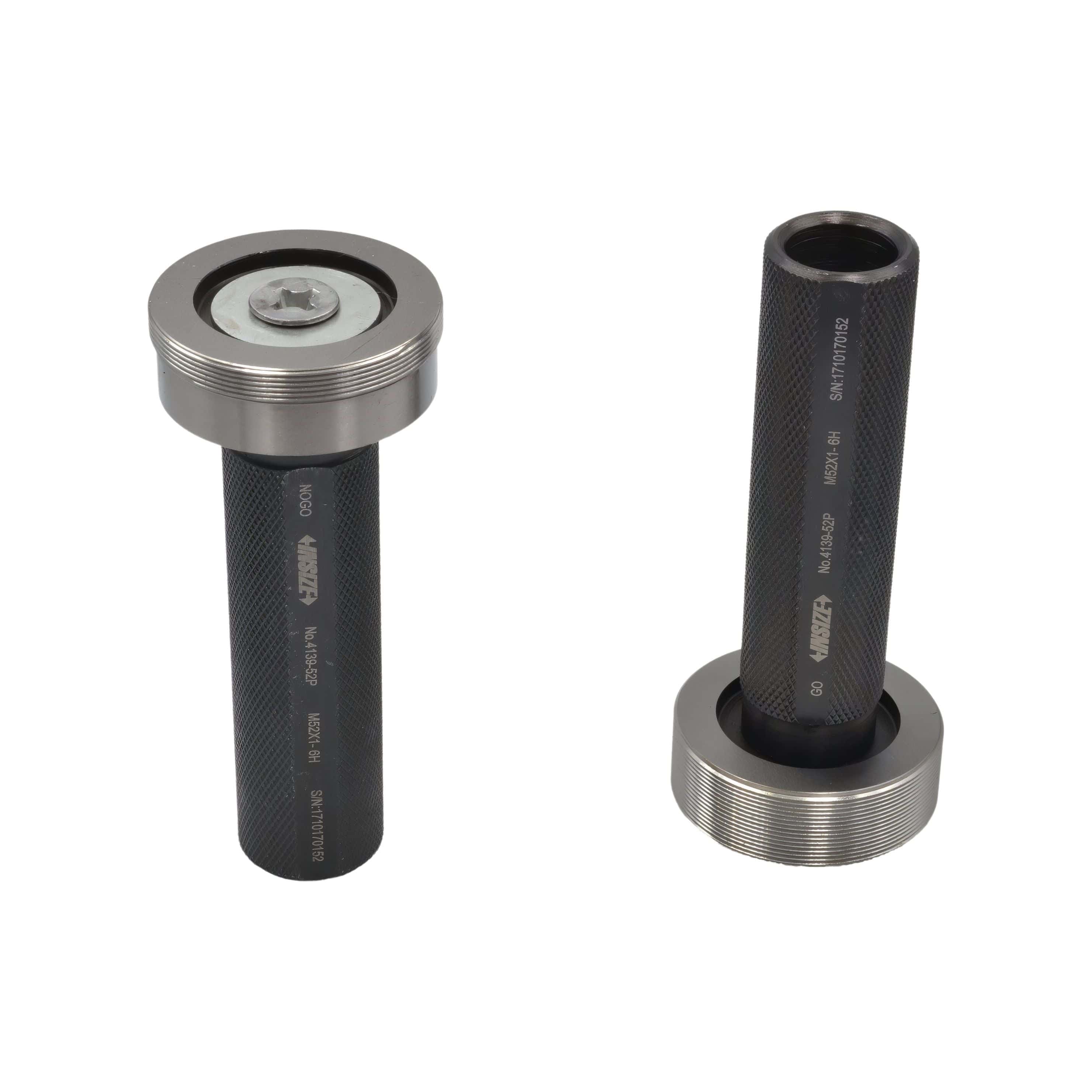 INSIZE Measuring Equipment Insize Thread GO NOGO Plug Gauge M52x1mm Series 4139-52P
