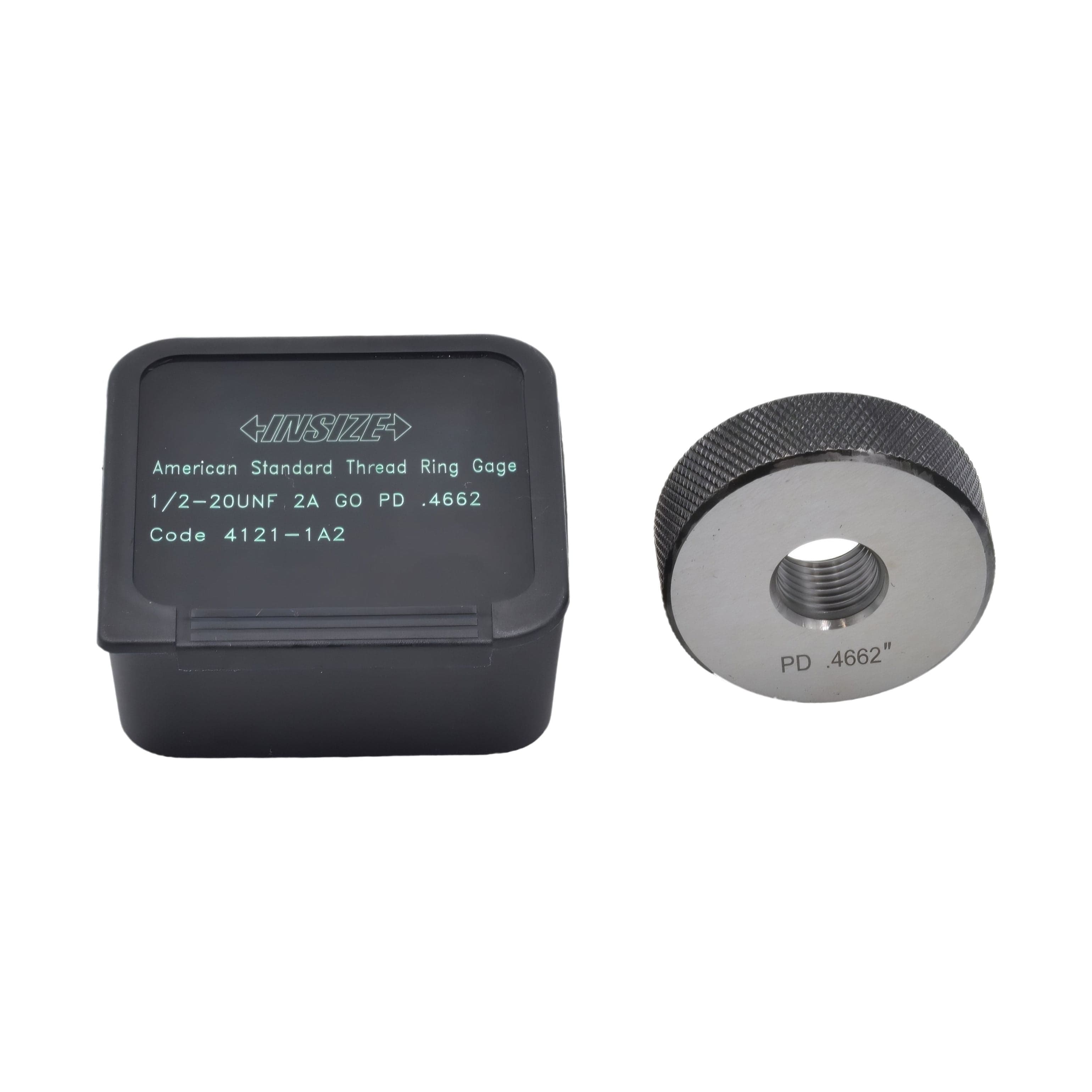 INSIZE Measuring Equipment Insize Thread GO Ring Gauge 1/2"-20 UNF Series 4121-1A2