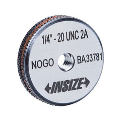 INSIZE Measuring Equipment Insize Thread Ring Gage 1/4-28UNF NOGO Class 2A Series 4633-1B2N