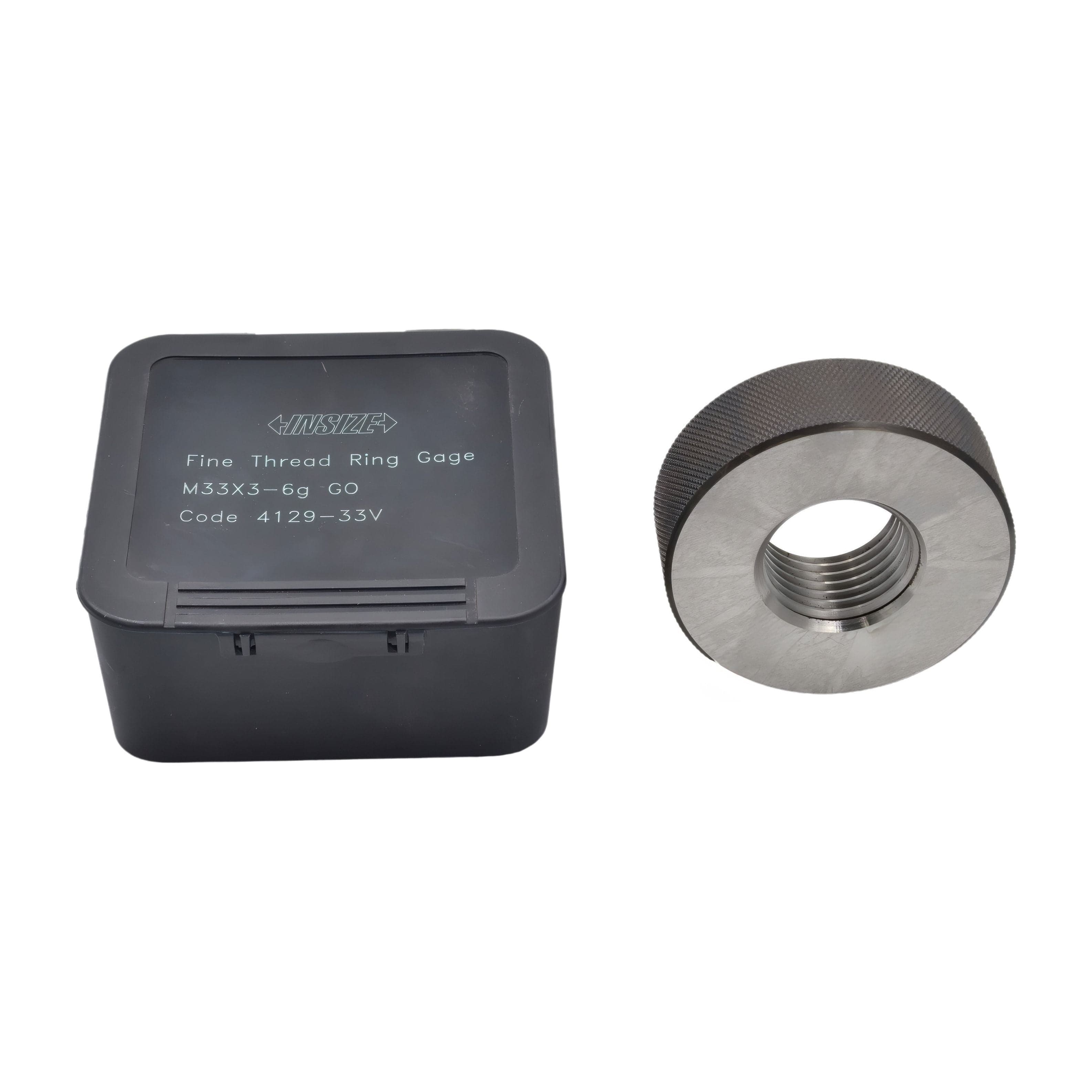 INSIZE Measuring Equipment Insize Thread Ring Gauge M33X3 Series 4129-33V