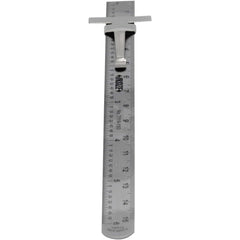 INSIZE Measuring Equipment Stainless Steel Pocket Ruler with depth gauge 0-150mm Series 7119-150