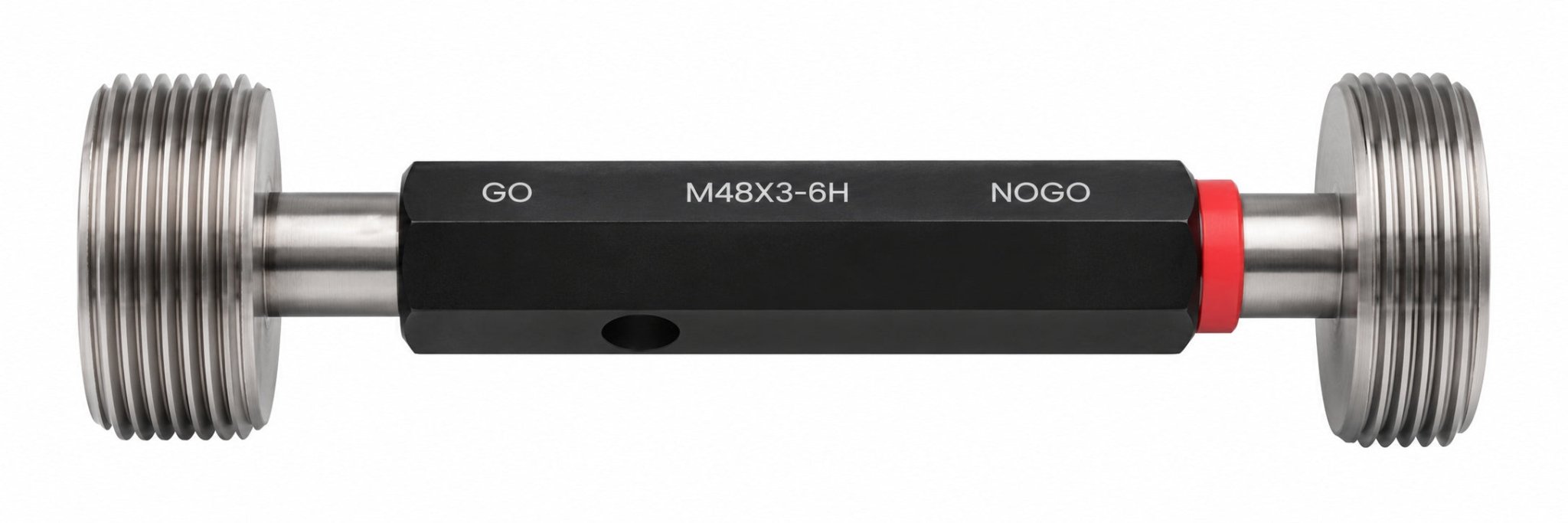 Insize Metric Fine Thread Plug Gauge M48 x 3 Class 6H Series 4139-48V - Twin Eagle Imports