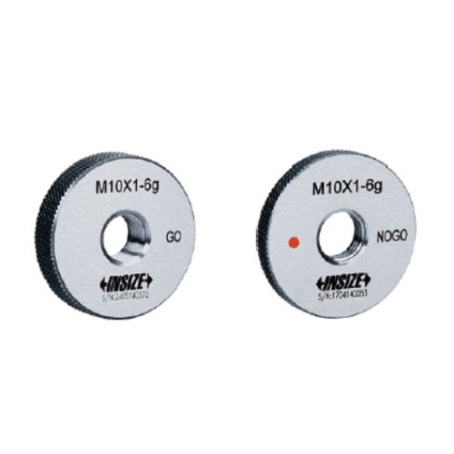 Insize Metric Fine Thread Ring Gage M10 × 1 mm Class 6g GO Ring Gage Series 4129-10P - Twin Eagle Imports