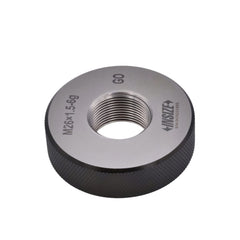 Insize Metric Fine Thread Ring Gauge GO M26 x 1.5 Class 6g Series 4129-26R - Twin Eagle Imports