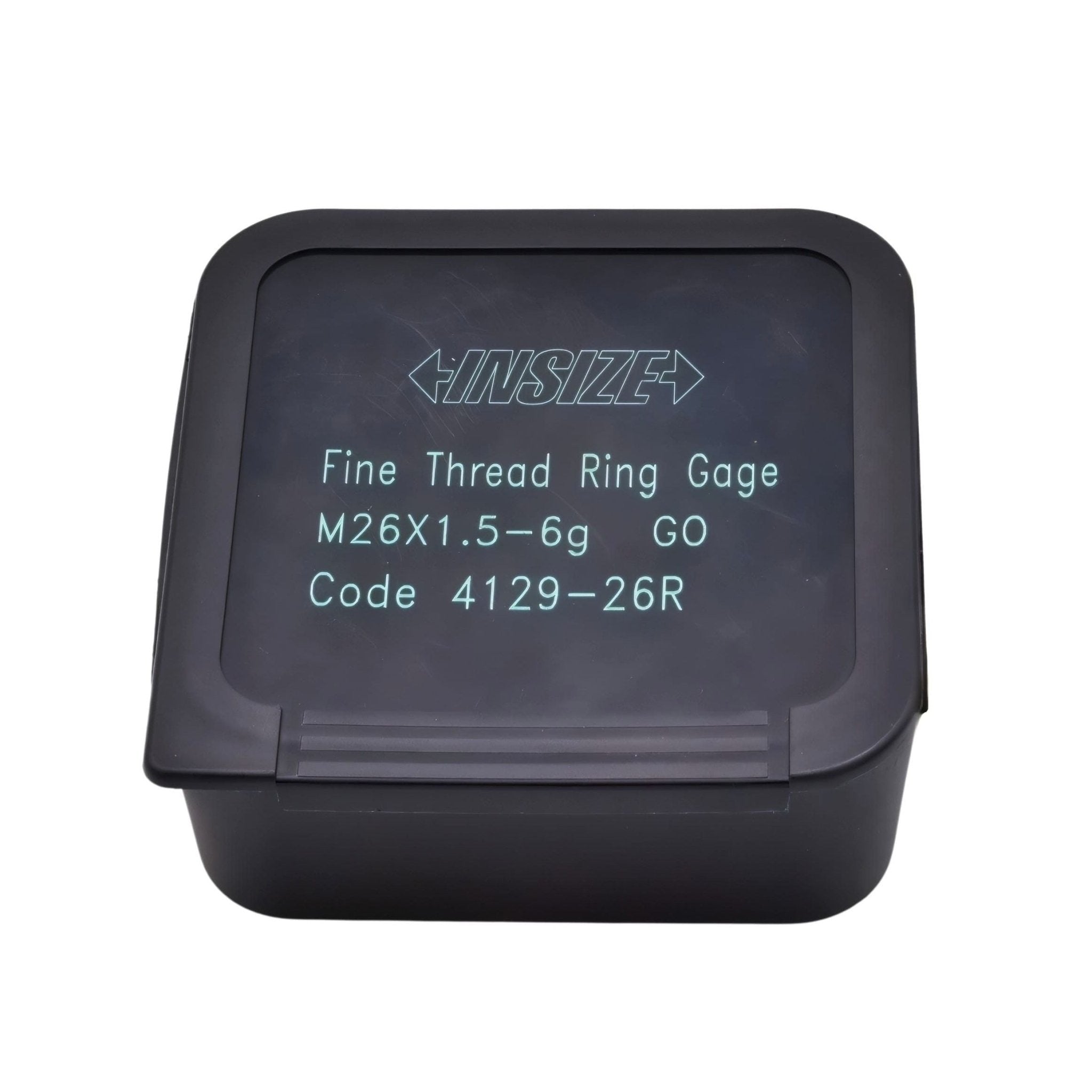 Insize Metric Fine Thread Ring Gauge GO M26 x 1.5 Class 6g Series 4129-26R - Twin Eagle Imports