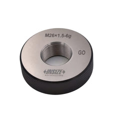 Insize Metric Fine Thread Ring Gauge GO M26 x 1.5 Class 6g Series 4129-26R - Twin Eagle Imports