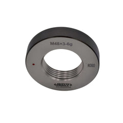 Insize Metric Fine Thread Ring Gauge NOGO M48 x 3 Class 6g Series 4129-48VN - Twin Eagle Imports