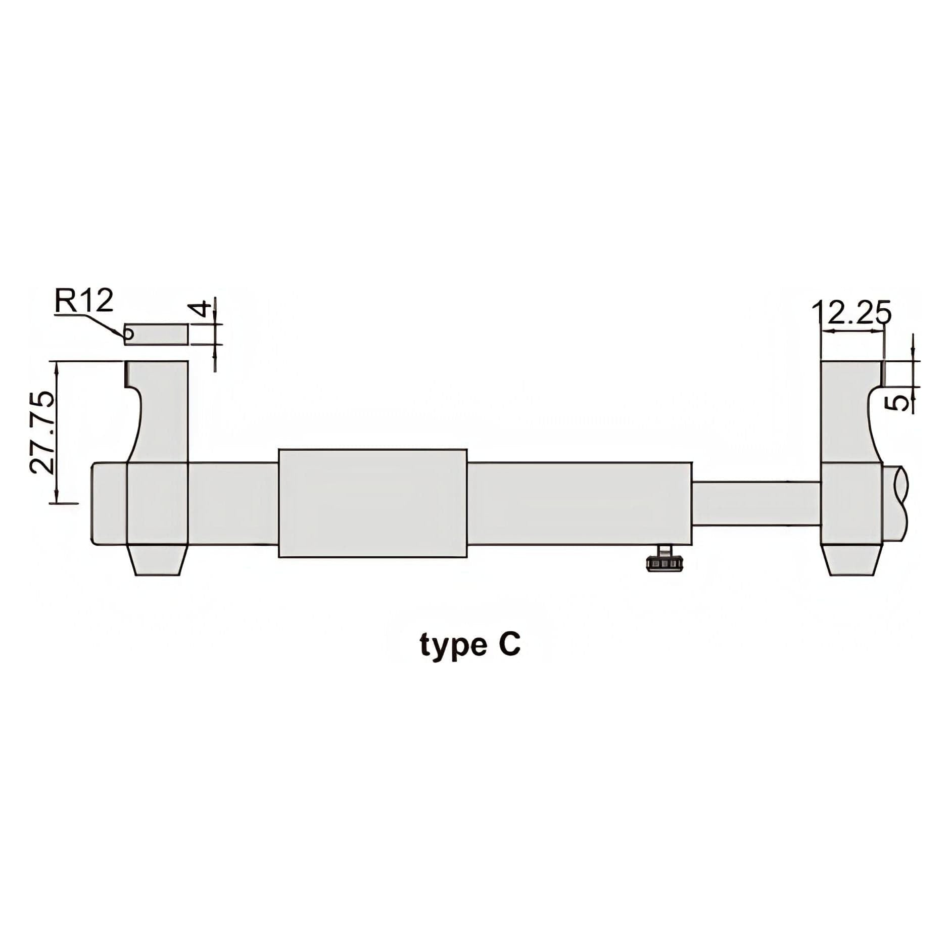 Insize Metric Inside Micrometer 75-100mm Range Series 3220-100 - Twin Eagle Imports