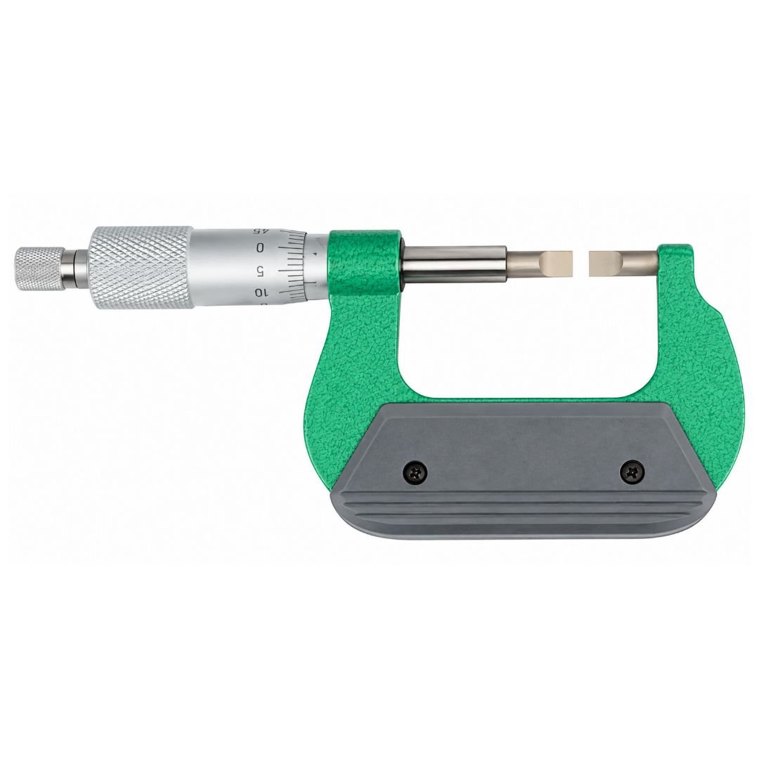 Insize Metric Outside Blade Micrometer 0-25mm Range Series 3232-25BA - Twin Eagle Imports