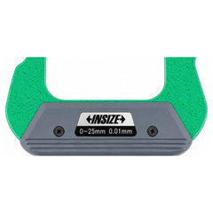 Insize Metric Outside Blade Micrometer 0-25mm Range Series 3232-25BA - Twin Eagle Imports