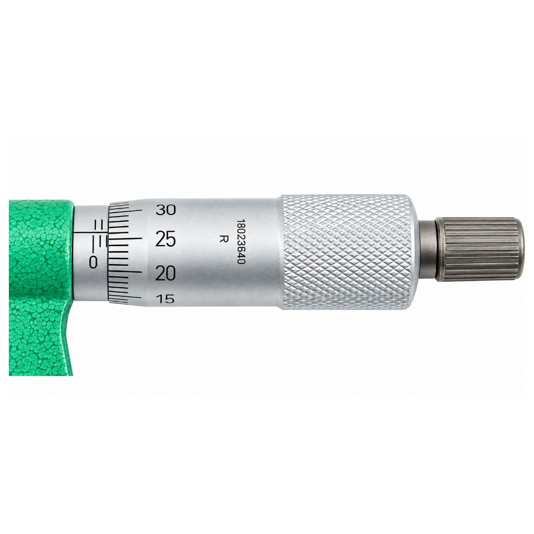 Insize Metric Outside Blade Micrometer 0-25mm Range Series 3232-25BA - Twin Eagle Imports
