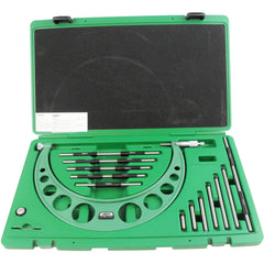 Insize Metric Outside Micrometer 300-400mm Range Series 3206-400 - Twin Eagle Imports
