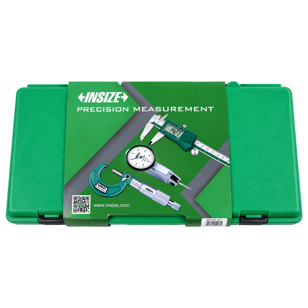 Insize Metric Outside Micrometer Set 150-300mm Range Series 3206-300A - Twin Eagle Imports