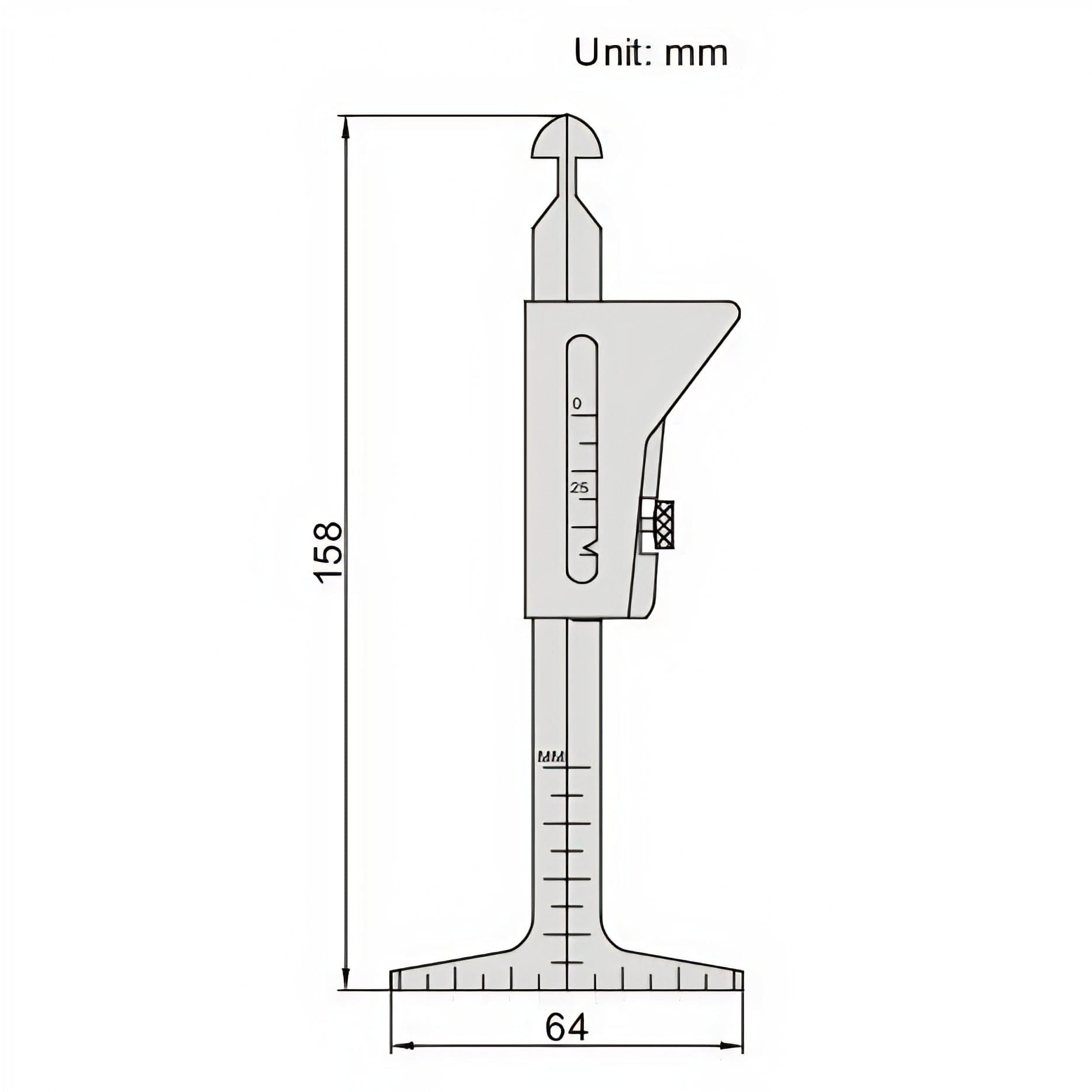 Insize Metric Pipe Welding Gauge Series 4839-1 - Twin Eagle Imports