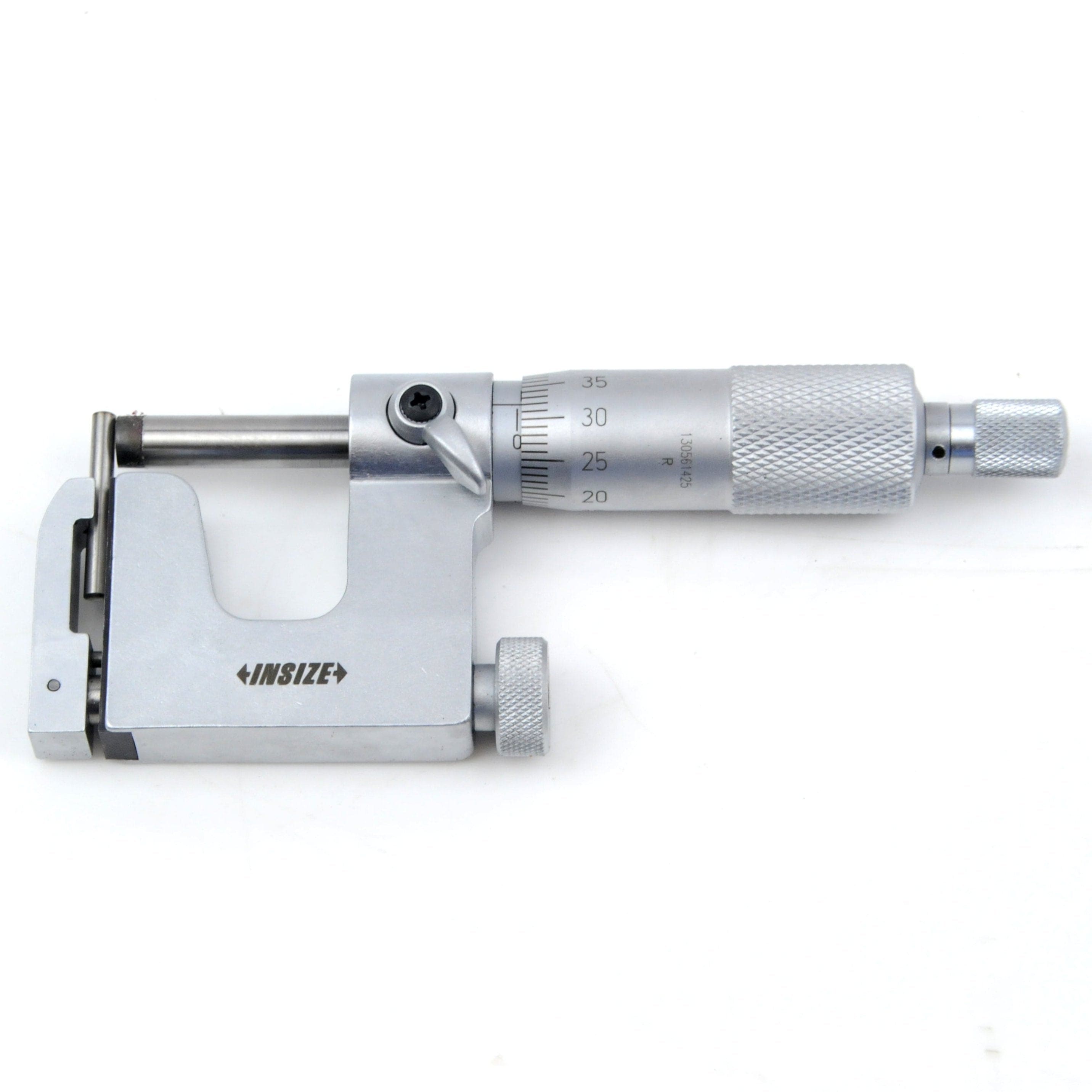 INSIZE Micrometer Insize Interchangeable Anvil Micrometer 0-25mm Range Series 3262-25A