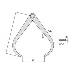 Insize Outside Caliper 0-200mm Range Series 7241-200 - Twin Eagle Imports