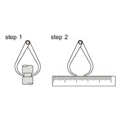 Insize Outside Caliper 0-300mm Range Series 7241-300 - Twin Eagle Imports