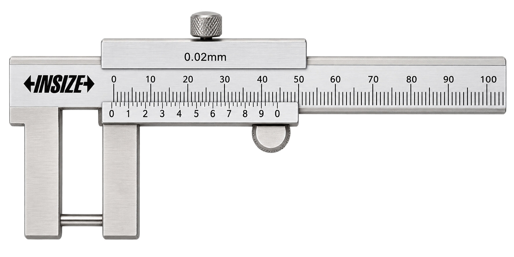 Insize Outside Point Vernier Caliper 0-150mm Range Series 1285-1501 - Twin Eagle Imports