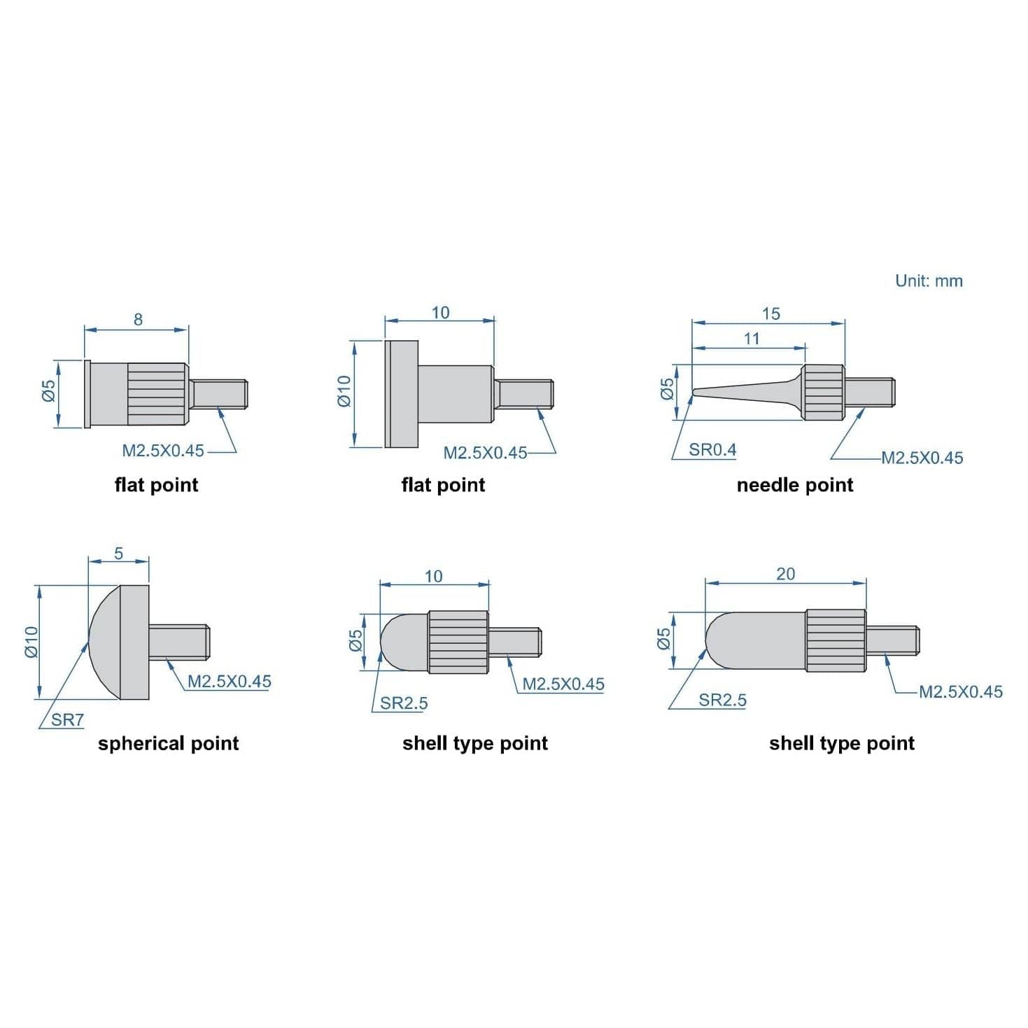 Insize Point Set Range Series 6282-S6 - Twin Eagle Imports