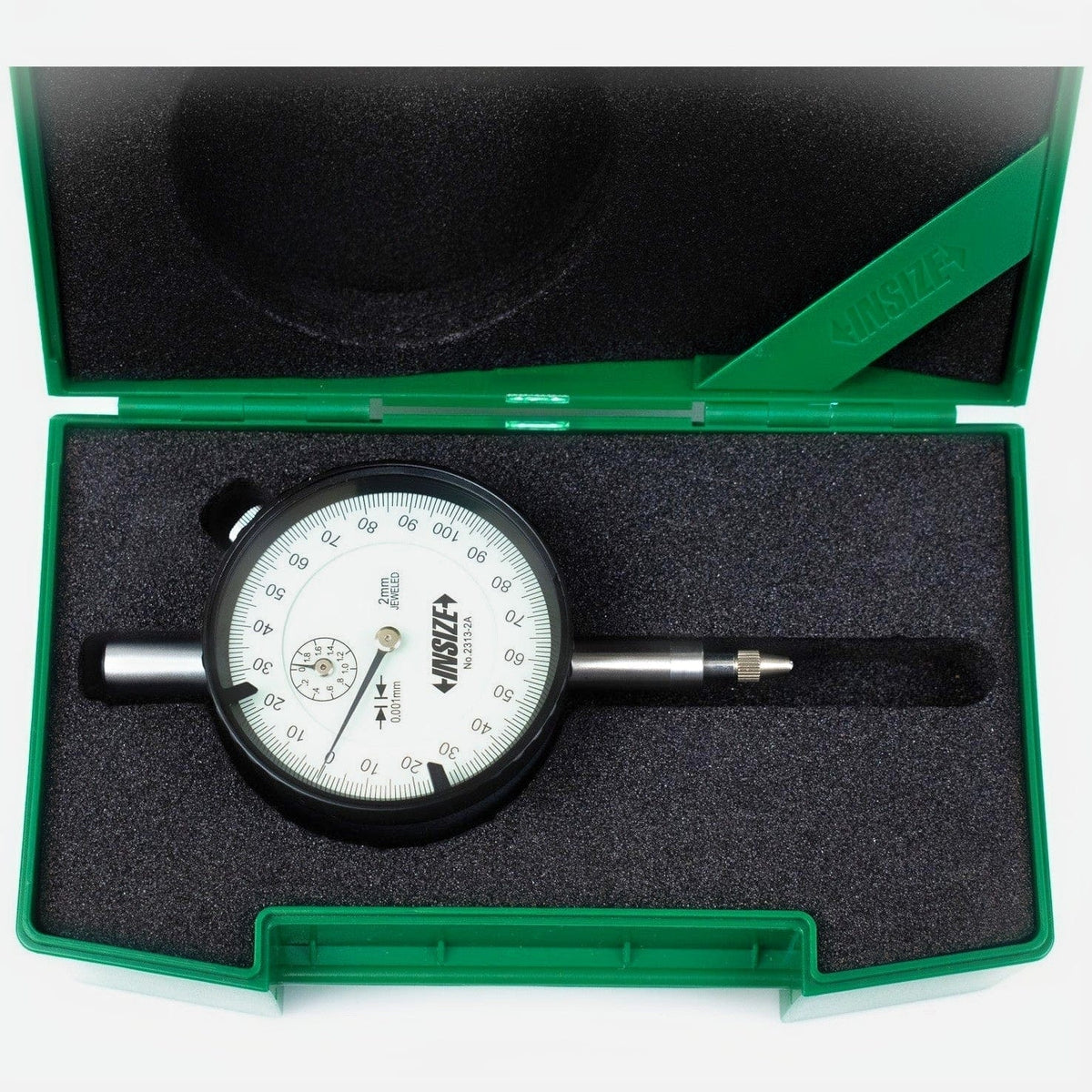 Insize Precision Dial Indicator 2mm Range Series 2313-2A - Twin Eagle Imports
