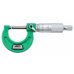 Insize Ratchet Stop Type Outside Micrometer 0-25mm Range Series 3210-25A - Twin Eagle Imports