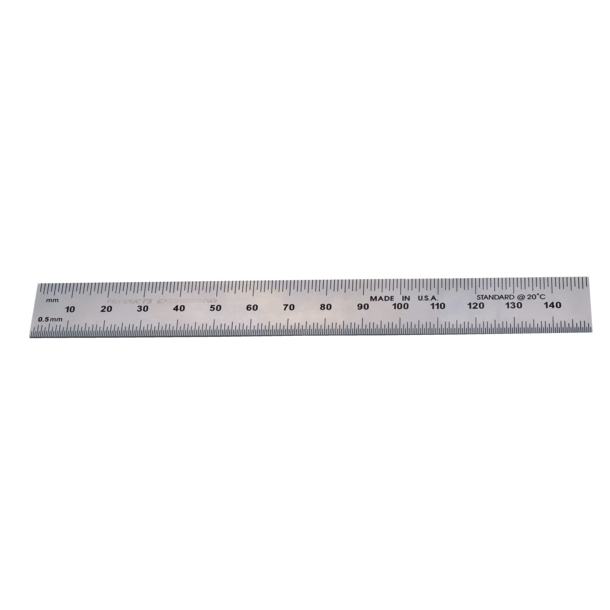 Insize Stainless Steel Ruler 150mm Metric Rule Series 7122-150 - Twin Eagle Imports