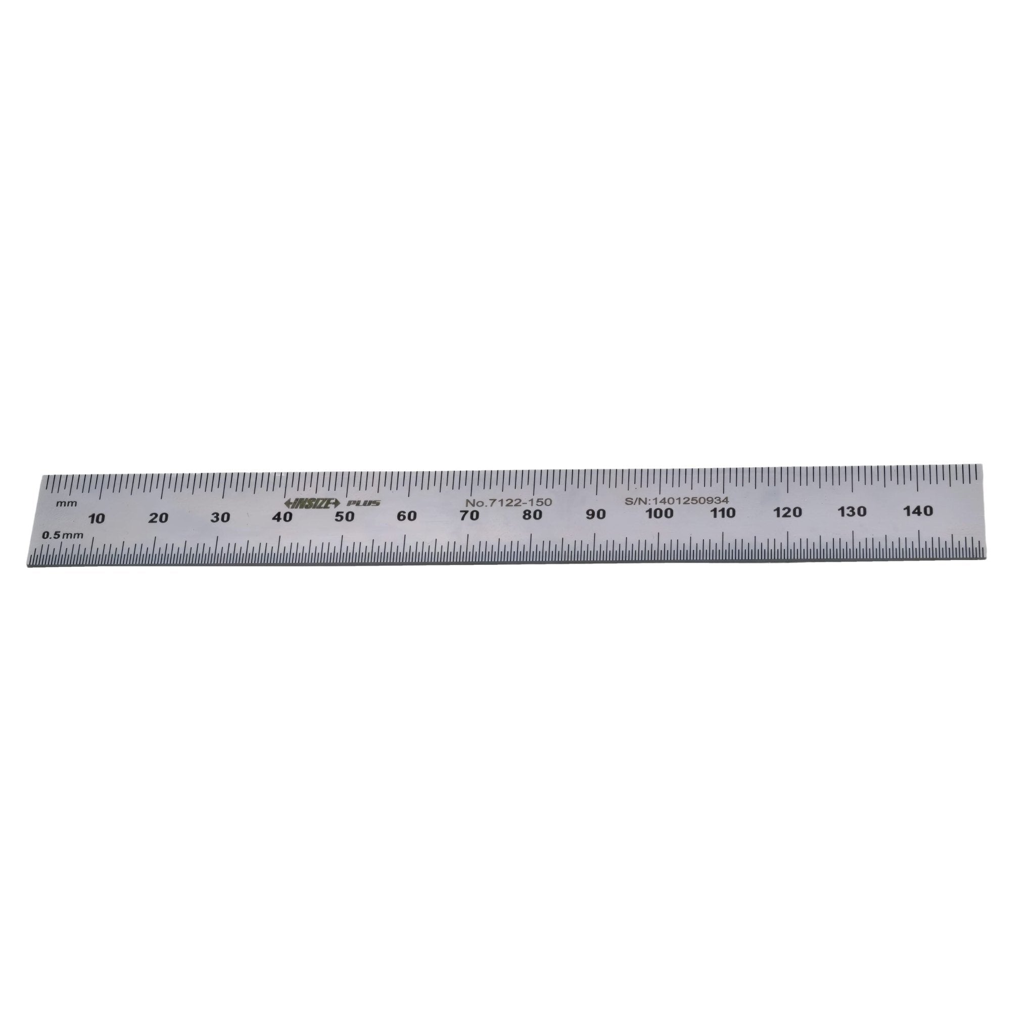 Insize Stainless Steel Ruler 150mm Metric Rule Series 7122-150 - Twin Eagle Imports